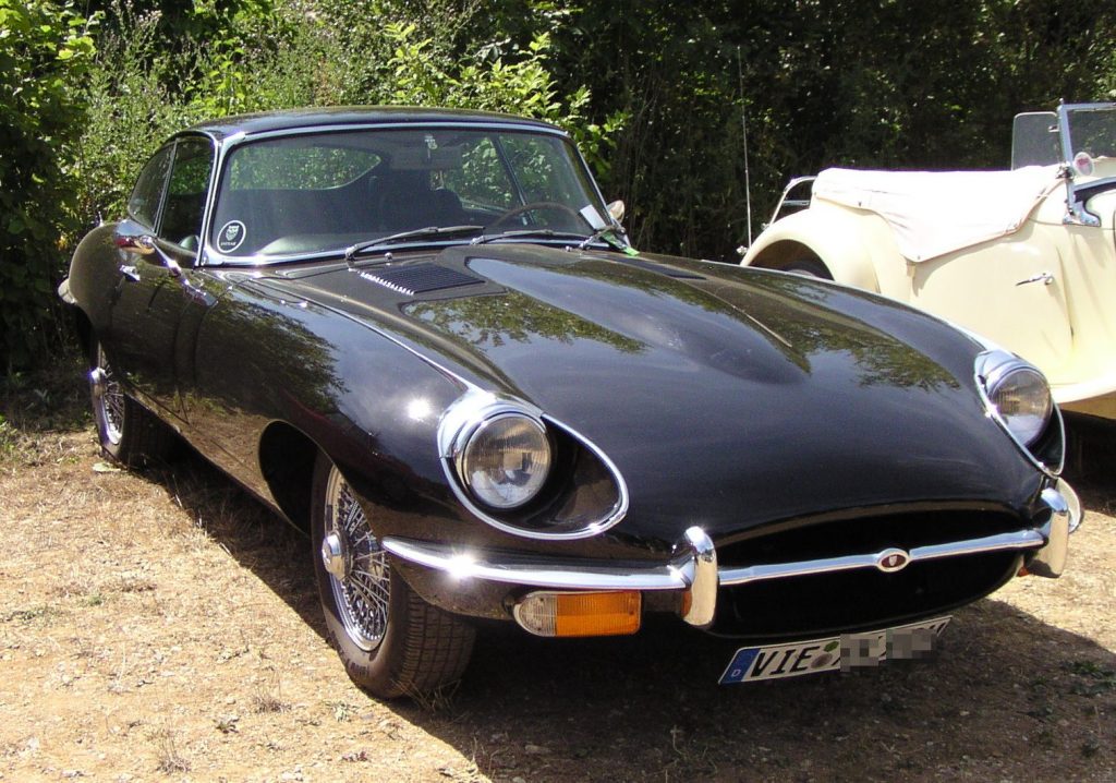 Classic Cars: Jaguar E-Type.