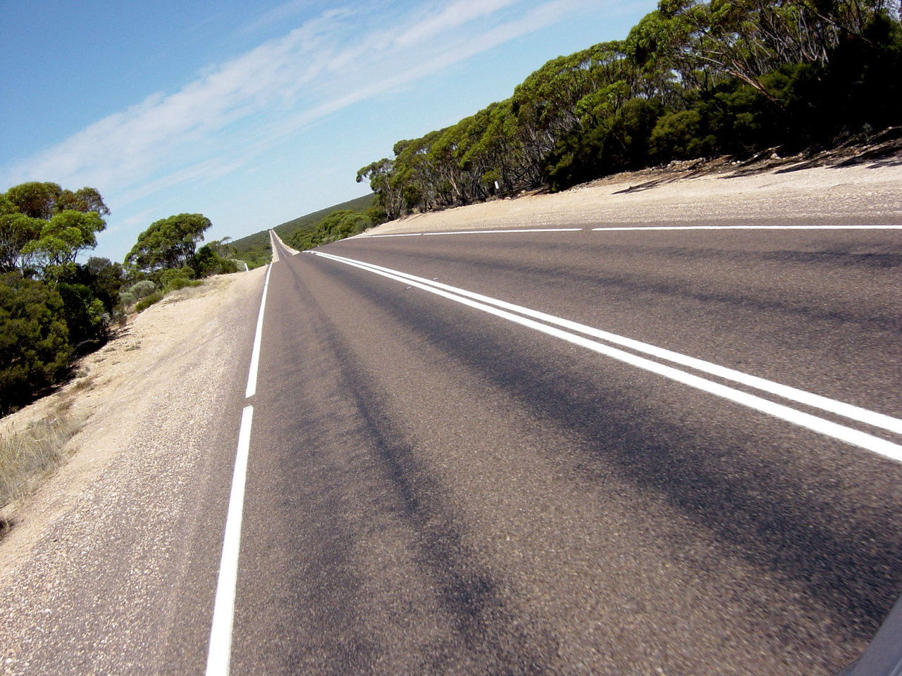 Дорога урок. Nullarbor Plain Crossing.