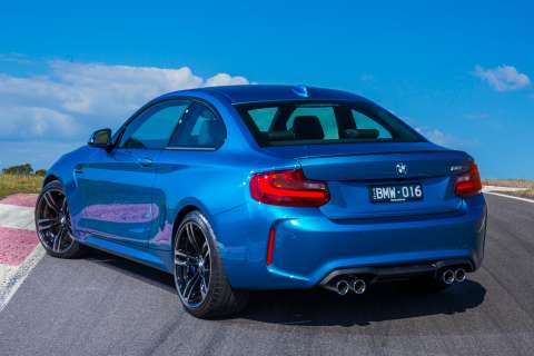 BMW M2 rear
